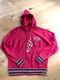 Converse  maglione zip rosso