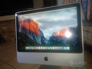 iMac 20" anno 2007 appena ripristinato 