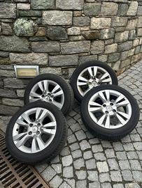 CERCHI IN LEGA DA 16 + GOMME ESTIVE R16