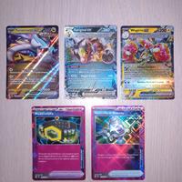 Lotto Carte Pokemon 3 Ex + 2 Asso Tattico TEF Ita