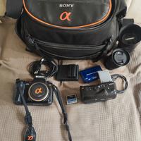macchina fotografica SONY A700 REFLEX