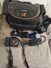 macchina fotografica SONY A700 REFLEX