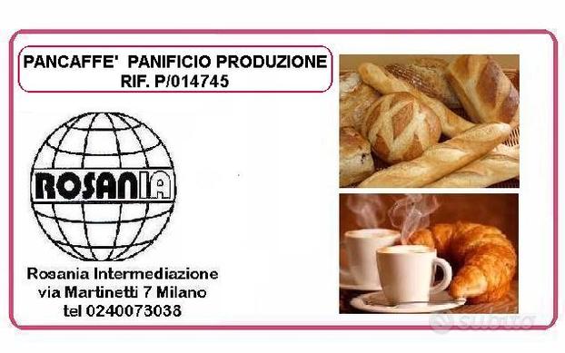 Pancaffe' panificio produzione (rif. p/014745)