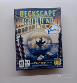 Deckscape Escape room tascabile Furto a Venezia 