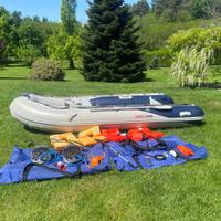 Gommone con motore Honda 20CV