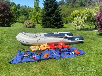 Gommone con motore Honda 20CV