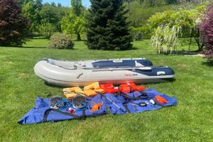 Gommone con motore Honda 20CV