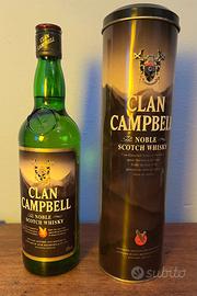 Whisky Clan Campbell anni '80