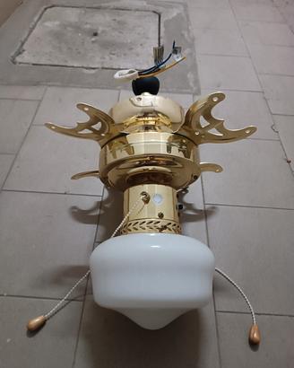 Lampadario ventilatore da soffitto 