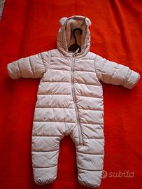 Tuta da neve / Tuta imbottita neonato H&M Tg. 74 
