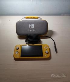 Nintendo switch lite con borsetta originale rigida
