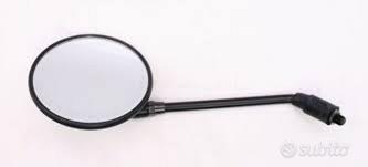 Royal 1030081A Specchietto Nero SX Interceptor