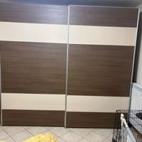 Armadio scorrevole 2 ante come nuovo