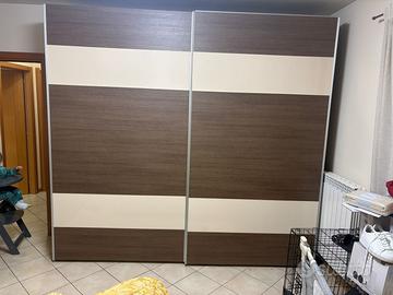 Armadio scorrevole 2 ante come nuovo