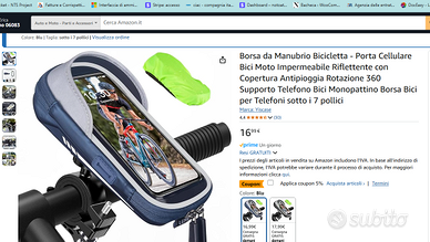 Porta cellulare per bici