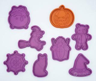 set 8 formine halloween 
