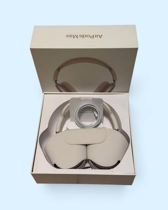 APPLE AirPods MAX Wireless Bianco Crema Mai Usate
