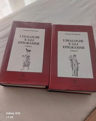 luciano di samosata dialoghi e epigrammi  2 vol