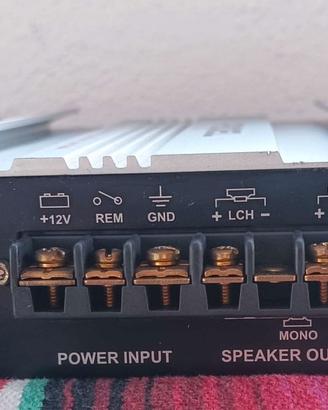 Amplificatori auto Proel funzionanti PR502 + PR504