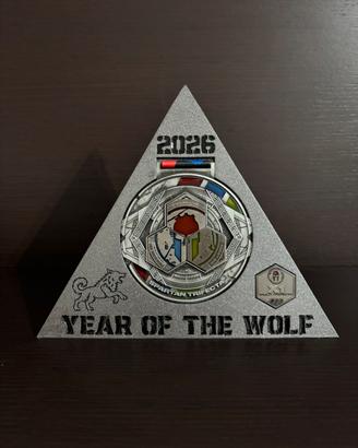 Porta medaglia Trifecta Spartan Race 2026