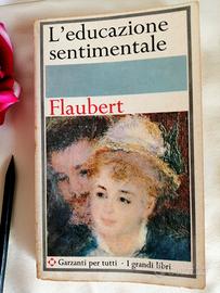 libro antico Flaubert L'educazione sentimentale 