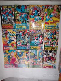 fumetti Marvel captain America Xmen Silver surf 