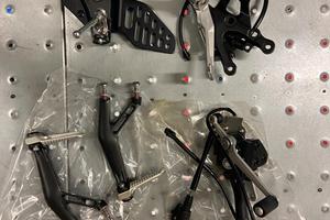 Kit completo pedane e cambio Yamaha R6 2017