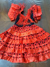 vestito di carnevale da spagnola