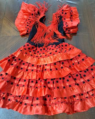 vestito di carnevale da spagnola