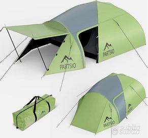 Tenda campeggio PARTSIO 4 persone e 4 Stagioni