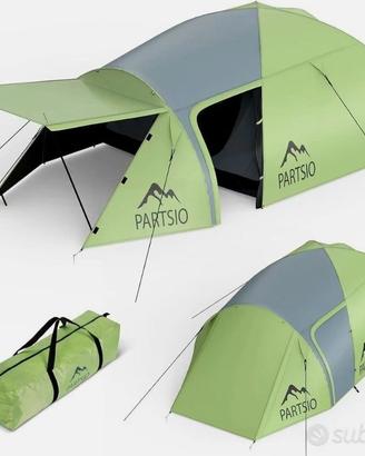 Tenda campeggio PARTSIO 4 persone e 4 Stagioni
