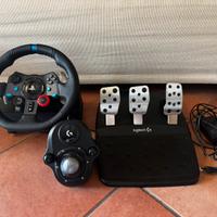 Volante Logitech G29 + Cambio Manuale
