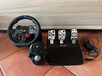 Volante Logitech G29 + Cambio Manuale