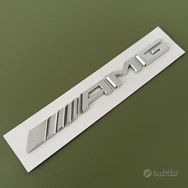 LOGO MERCEDES AMG CROMATO NUOVO