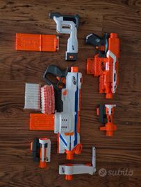 NERF regulator e Stryfire con munizioni