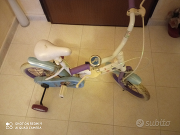 Bici di FROZEN per bambine