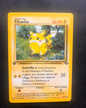 Pikachu set jungle prima edizione
