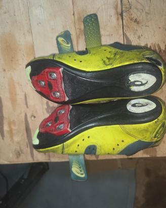 scarpe bici corsa mis 43 + tacchette look