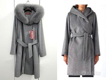 Cappotto Max Mara Studio nuovo con bordo in volpe