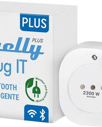 Presa Smart Shelly Plus Plug IT 10A Spina Italiana