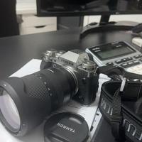 Fujifilm xt5 con obiettivo tamron 17-70