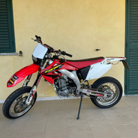Honda crf 450 motard targata