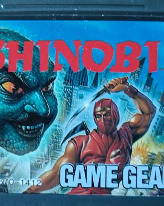 Cartuccia originale SEGA Game Gear Shinobi Vintage
