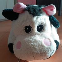 peluche mucca gigante cavalcabile 