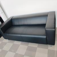divano Ikea Klippan simil pelle
