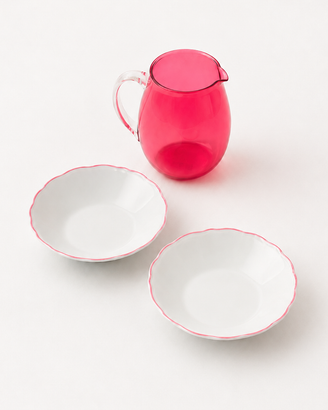 Rose & Tulipani – Caraffa  + Insalatiera