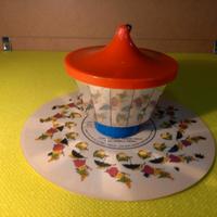 Moviton Mamil trottola con dischi animati, anni 50