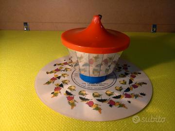 Moviton Mamil trottola con dischi animati, anni 50