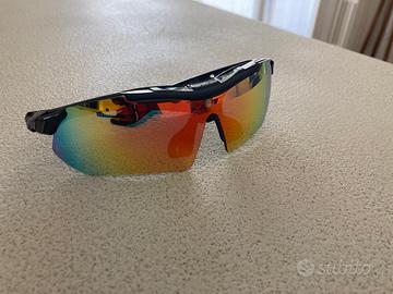 Occhiali sportivi runner ciclismo polarizzati