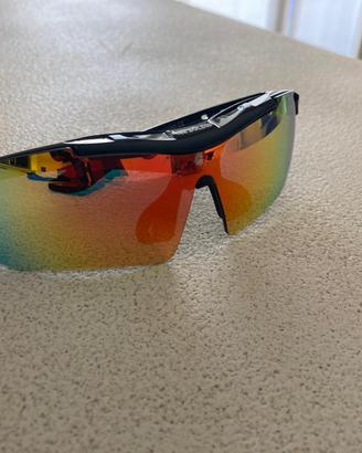 Occhiali sportivi runner ciclismo polarizzati